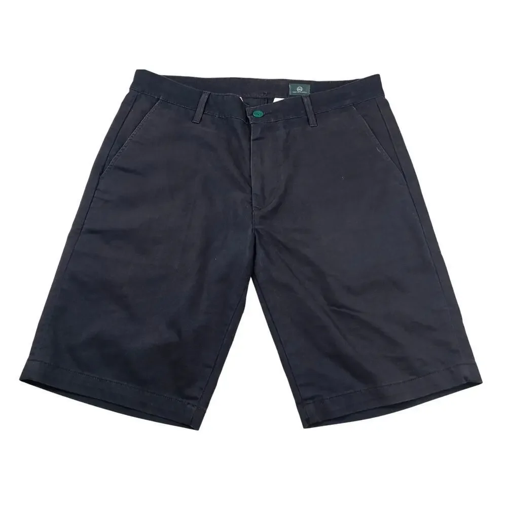 AG sz 33 wanderer black chino shorts 11